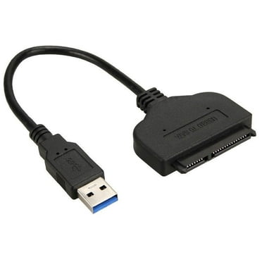 New USB 2.0 to SATA 2.5" Hard Drive HDD SSD Adapter Converter Cable 22Pin